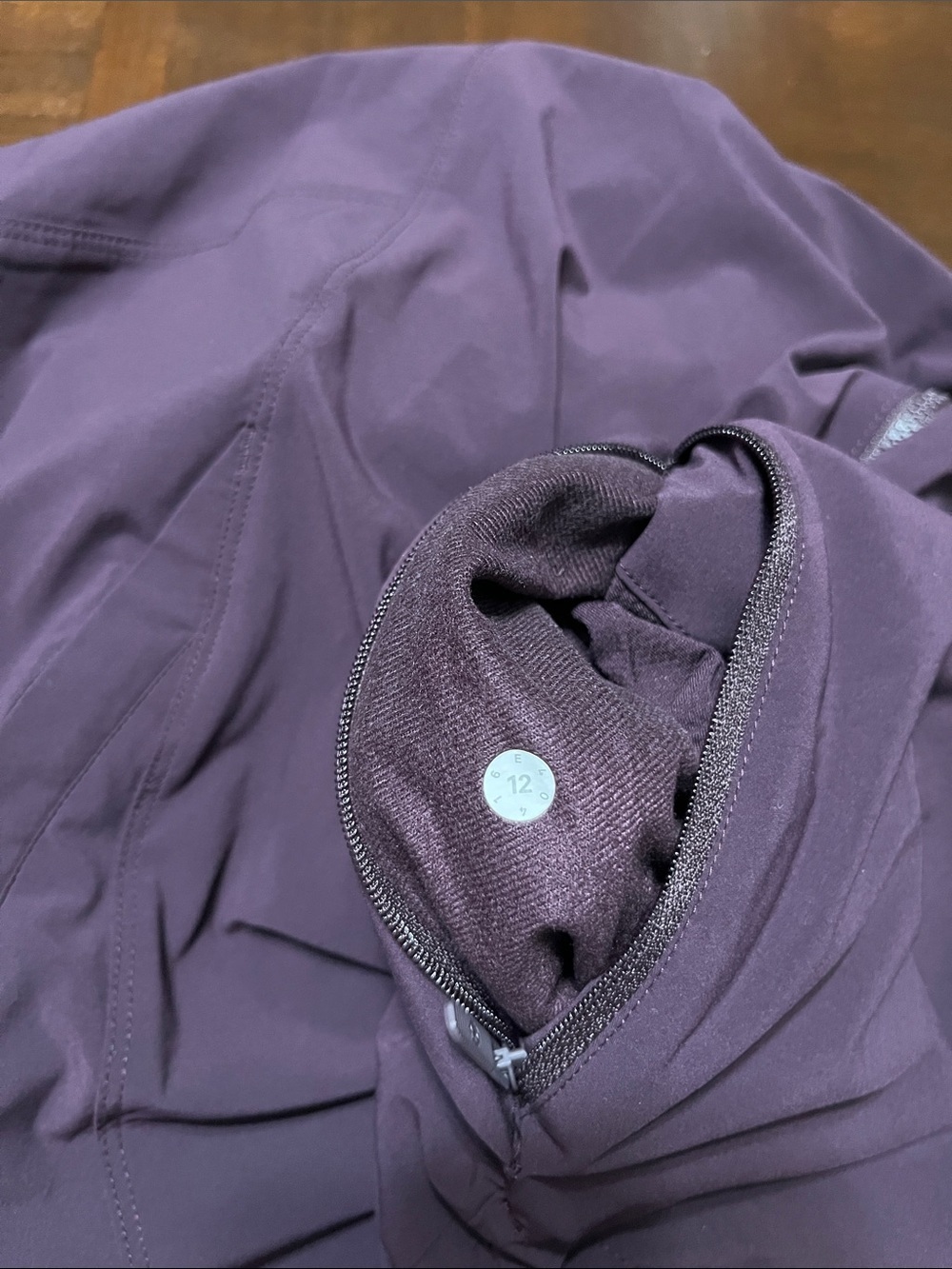 Lululemon Athletica Deep Purple Zip-Up Jacket - Picture 8 of 8